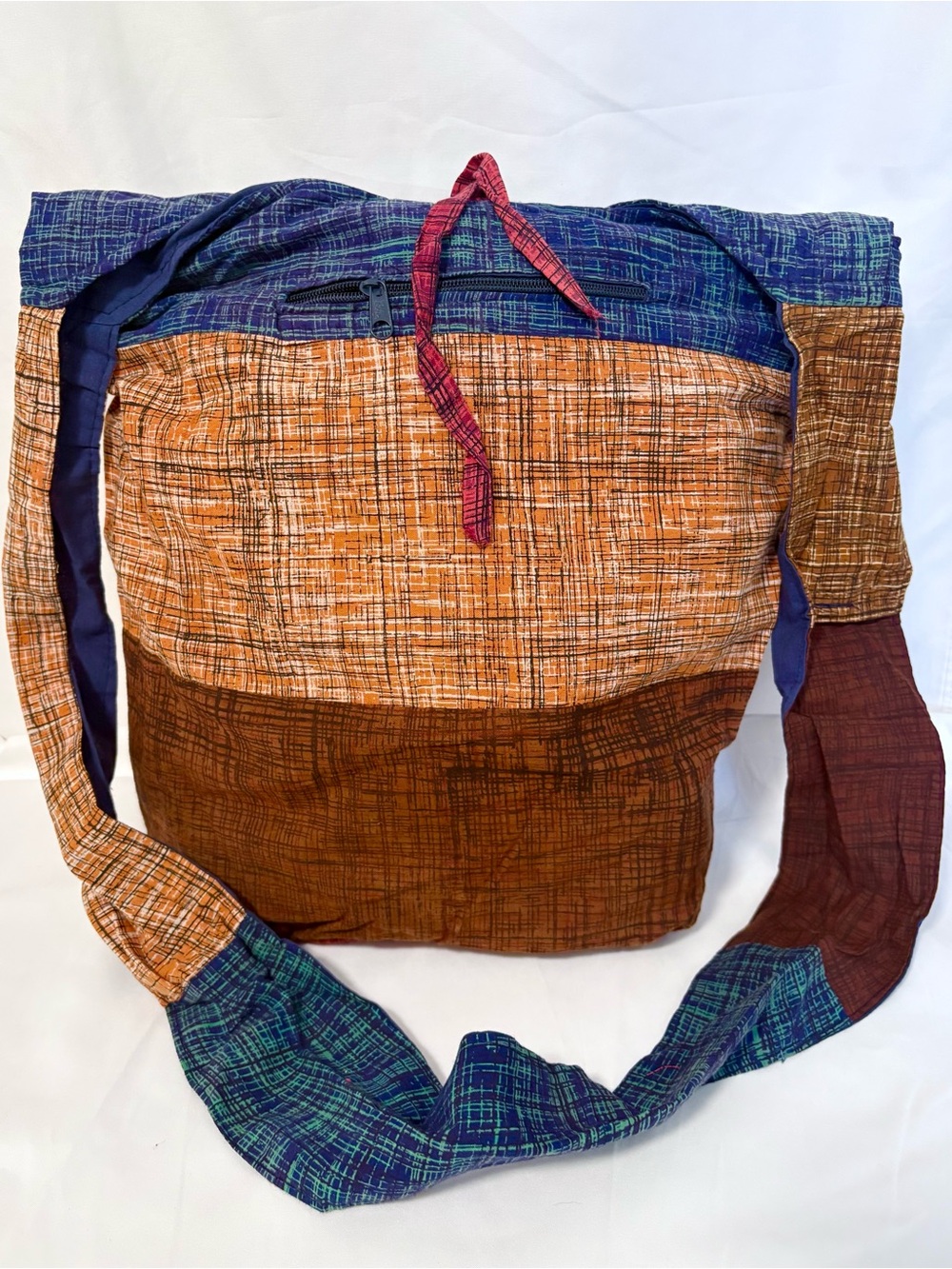 Handcrafted Multicolor Crossbody Bag